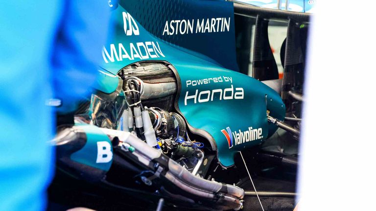 Die neue Power Unit von Honda ist einer von vielen Problemquellen des neuen Aston Martin.