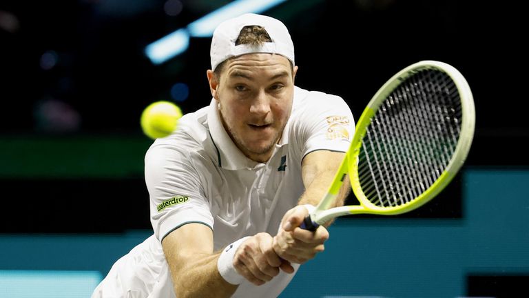 Jan-Lennard Struff scheitert in Rotterdam an Alexander Bublik.