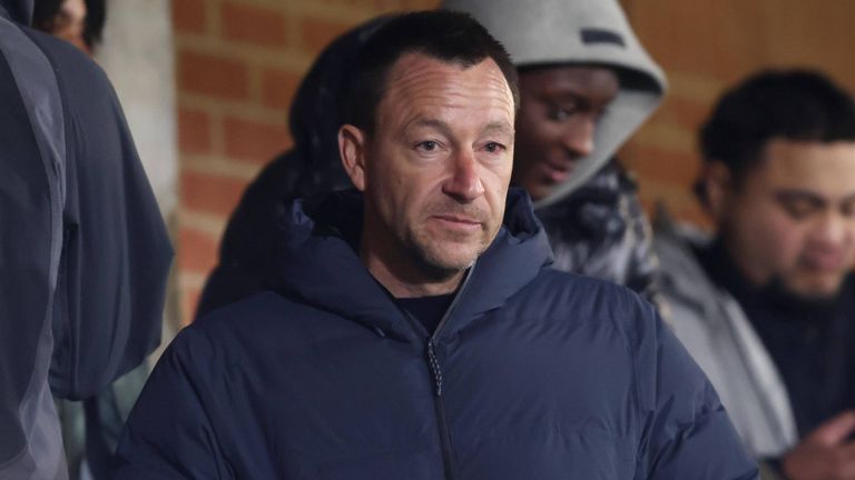 John Terry bei einem Spiel der U18 des FC Chelsea.