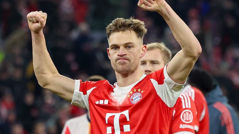 Bayern-Star Joshua Kimmich macht nicht nur beim Fußball eine gute Figur, sondern zeigt sein Talent auch beim Schießen im Biathlon.