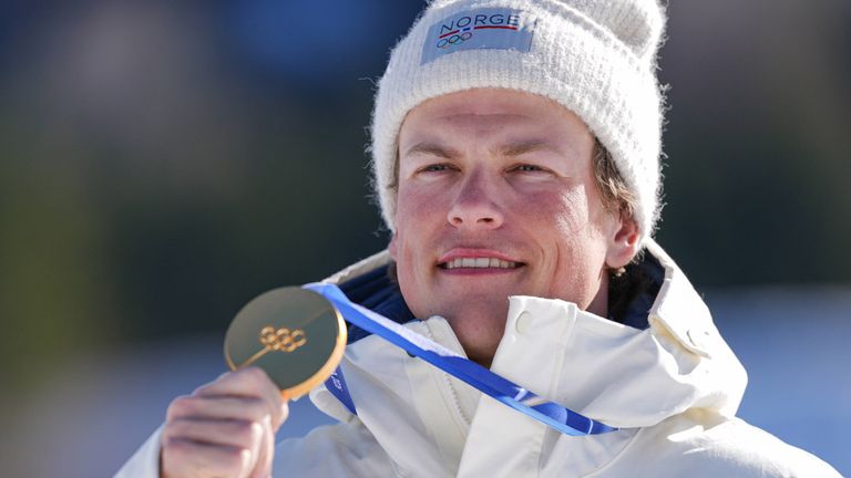 Ein Goldjunge: Johannes Hösflot Kläbo ist er erfolgreichste Olympionike der Geschichte.