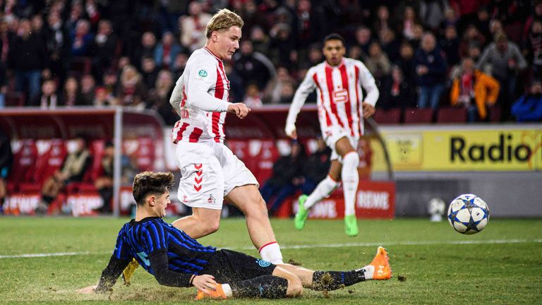 Die U19 des 1. FC Köln verliert gegen Inter Mailand mit 1:3.