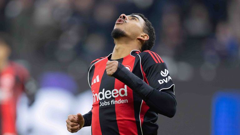 Ansgar Knauff fehlt Eintracht Frankfurt auf unbestimmte Zeit.