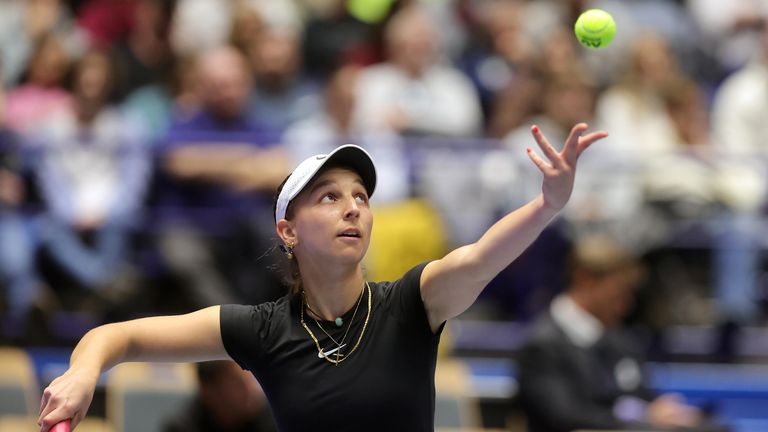 Tamara Korpatsch verliert das Finale in Ostrava.