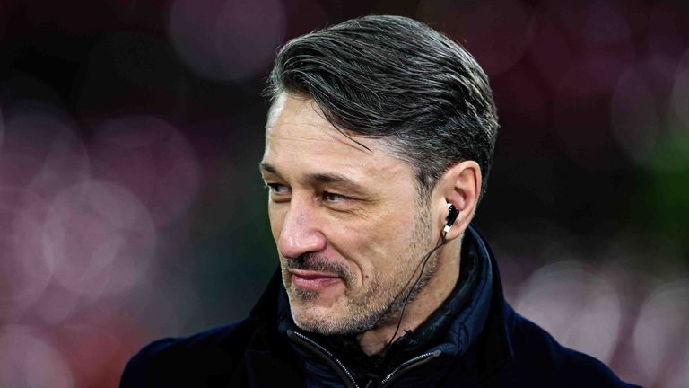 Trainer Niko Kovac...