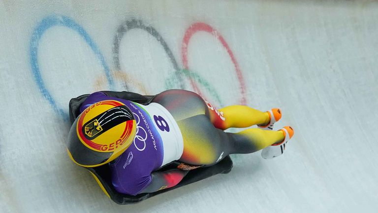 Skeleton-Pilotin Susanne Kreher sicherte sich die x-Medaille