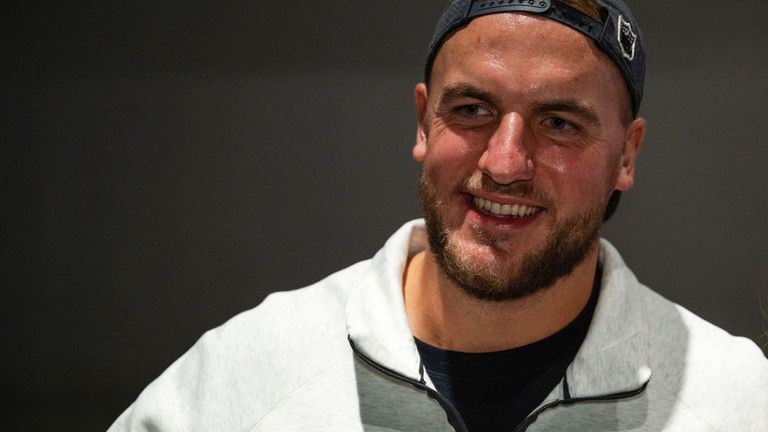 Lorentz Metz hofft auf einen möglichen Einsatz im Super Bowl für die New England Patriots.