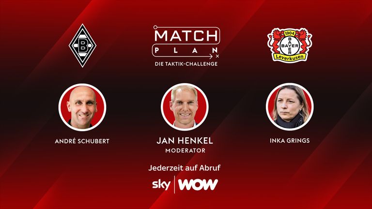 Matchplan – 21. Spieltag: M’gladbach gegen Leverkusen
