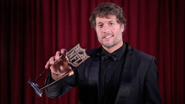 Rams-Quarterback Matthew Stafford ist neuer NFL-MVP.