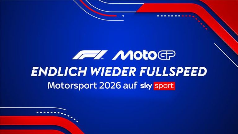 Motorsport-Saison 2026 auf Sky Sport