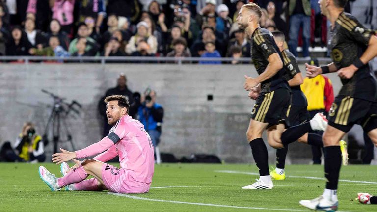 Ein Testspiel endet für Lionel Messi und Inter Miami turbulent