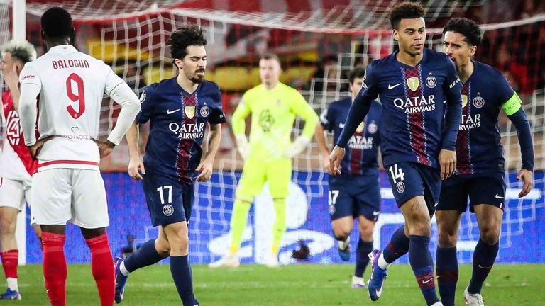 AS Monaco and Paris Saint-Germain.