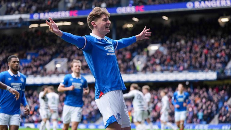 Ryan Naderi feierte ein traumhaftes Startelfdebüt für die Rangers.