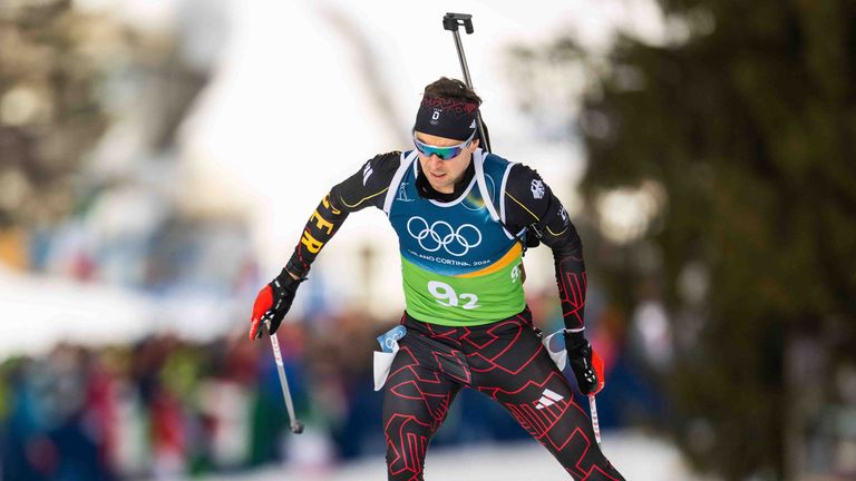 Philipp Nawrath holt über 20 Kilometer die Bronzemedaille für Deutschland.