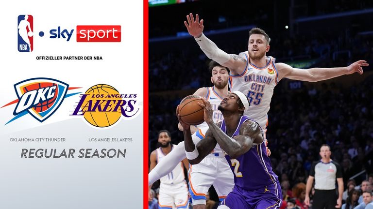 Oklahoma City Thunder @ Los Angeles Lakers - die Highlights | NBA