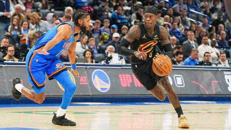 Dennis Schröder muss gegen OKC seine erste Niederlage im Cavs-Trikot hinnehmen. 
