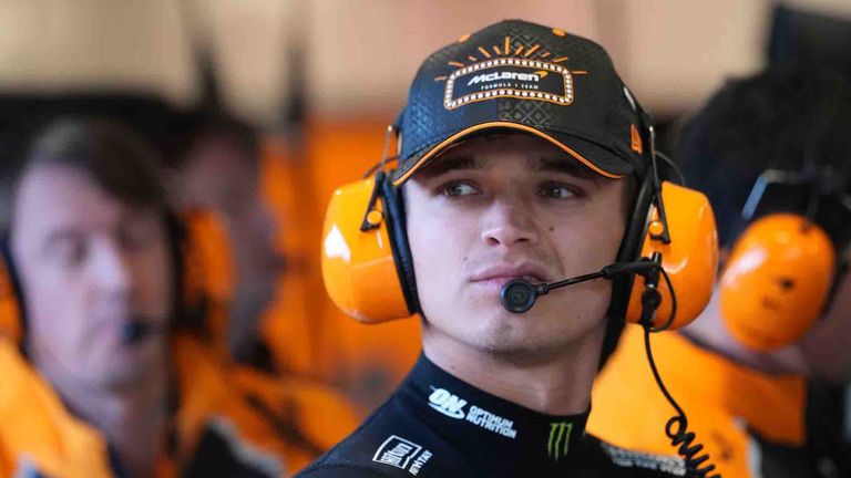 Lando Norris sieht das Batterie-Management als große Herausforderung.