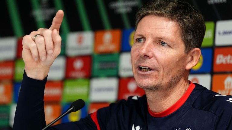 Oliver Glasner sorgt bei Crystal Palace mit Aussagen für Aufsehen.