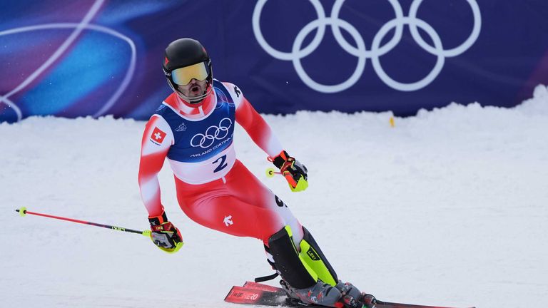 Loïc Meillard krönt sich zum Slalom-Olympiasieger und sichert der Schweiz damit die 5. Goldmedaille bei den Olympischen Winterspielen 2026.