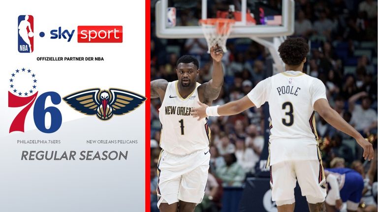 Philadelphia 76ers @ New Orleans Pelicans - die Highlights | NBA