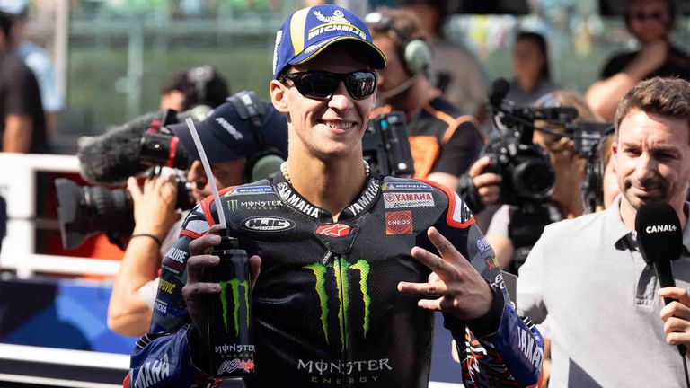 Fabio Quartararo fährt aktuell für Yamaha - wie lange noch?