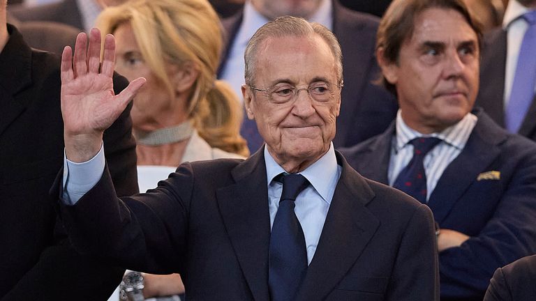 Real-Präsident Florentino Perez hatte sich für die Einführung der Super League eingesetzt. 
