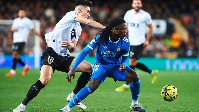 Real Madrid gewinnt in LaLiga gegen Valencia.