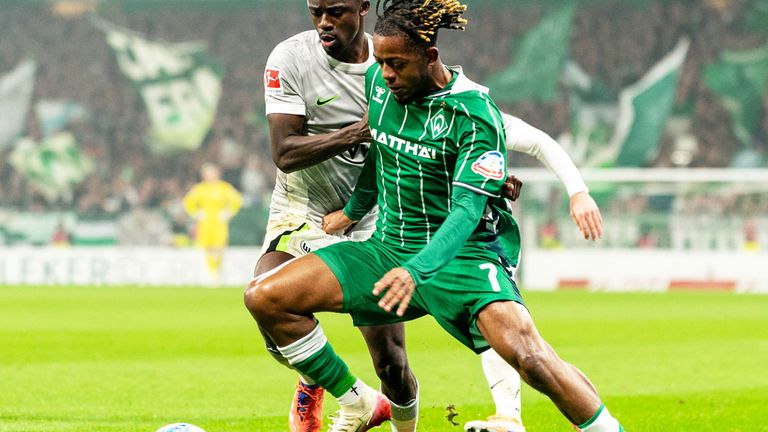 Samuel Mbangula fehlt Werder Bremen verletzungsbedingt.