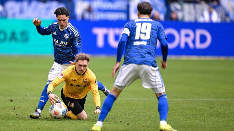Schalke gegen Dresden