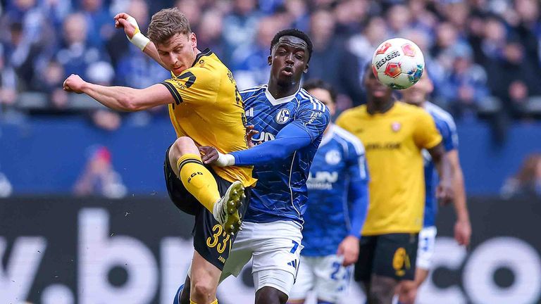 Schalke gegen Dresden
