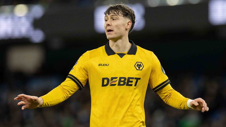Jörgen Strand Larsen wechselt von den Wolverhampton Wanderers zu Crystal Palace.