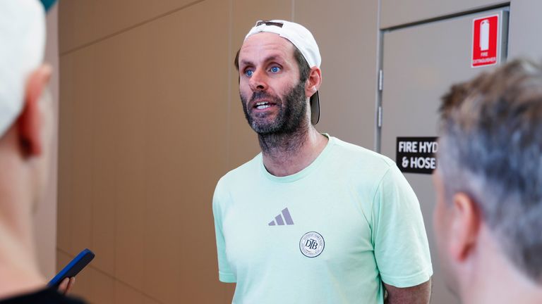 Torben Beltz bei den Australian Open im vergangenen Jahr.