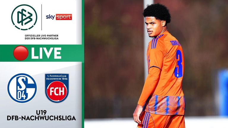 Die U19 von Schalke 04 empfängt am Sonntag die U19 von Heidenheim - LIVE im Stream auf skysport.de.