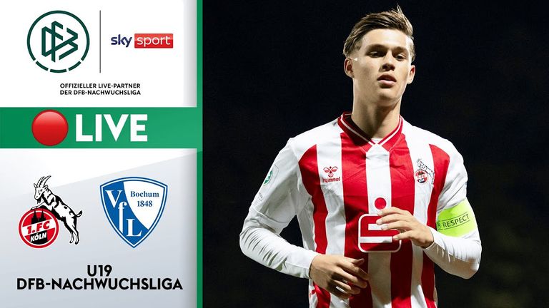 Die U19 des 1. FC Köln empgängt den VfL Bochum - LIVE im kostenlosen Stream auf skysport.de.