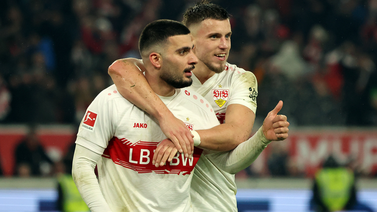 Deniz Undav (links) sorgte mit seinem Treffer für den 3:1-Endstand. Am Sonntag geht es für den VfB gegen Heidenheim. 