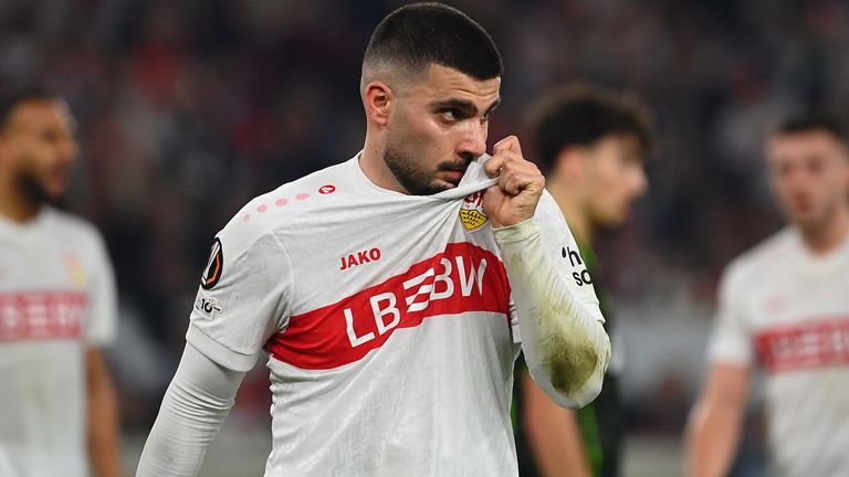 Der VfB Stuttgart trifft im Achtelfinale der Europa League auf