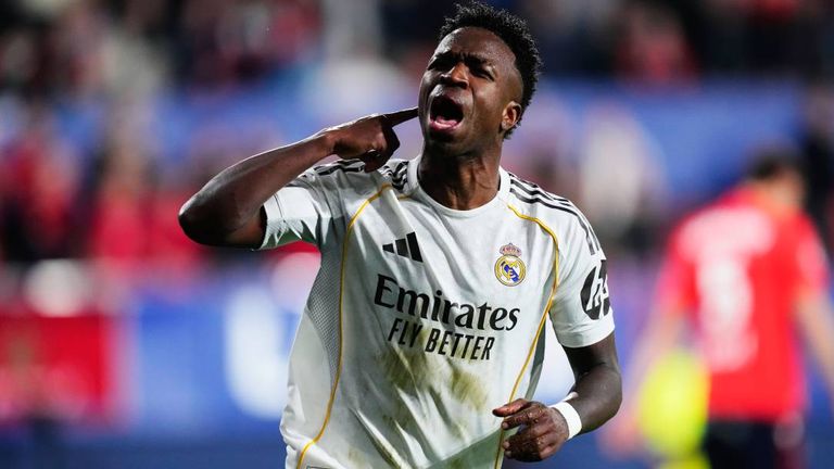 Vinicius Junior musste sich zum wiederholten Male Anfeindungen gefallen lassen. 