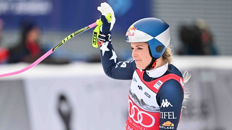 Lindsey Vonn blickt trotz ihrer schweren Verletzung positiv gestimmt in die Zukunft.