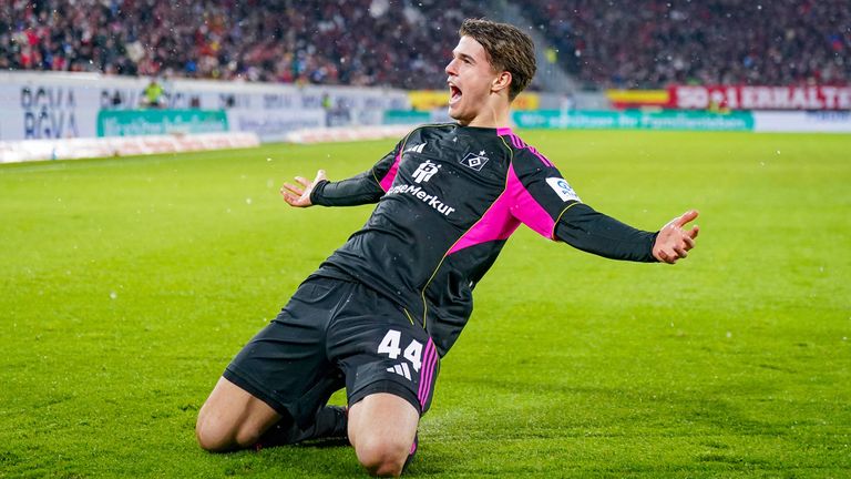 Luka Vuskovic hat in Hamburg einen Vertrag bis Saisonende.