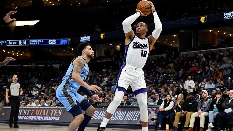 Russell Westbrook überragte bei den Kings mit 25 Punkten.