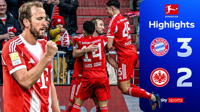 Highlights of the Bundesliga match between Werder Bremen and Bayern Munich.