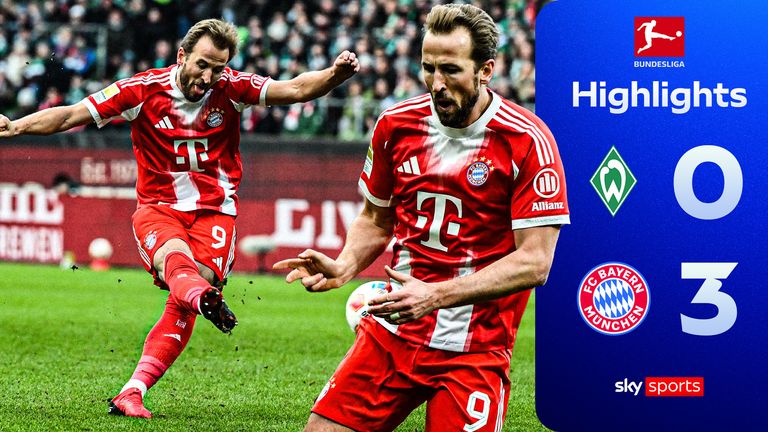 Highlights of the Bundesliga match between Bayern Munich and Hoffenheim.