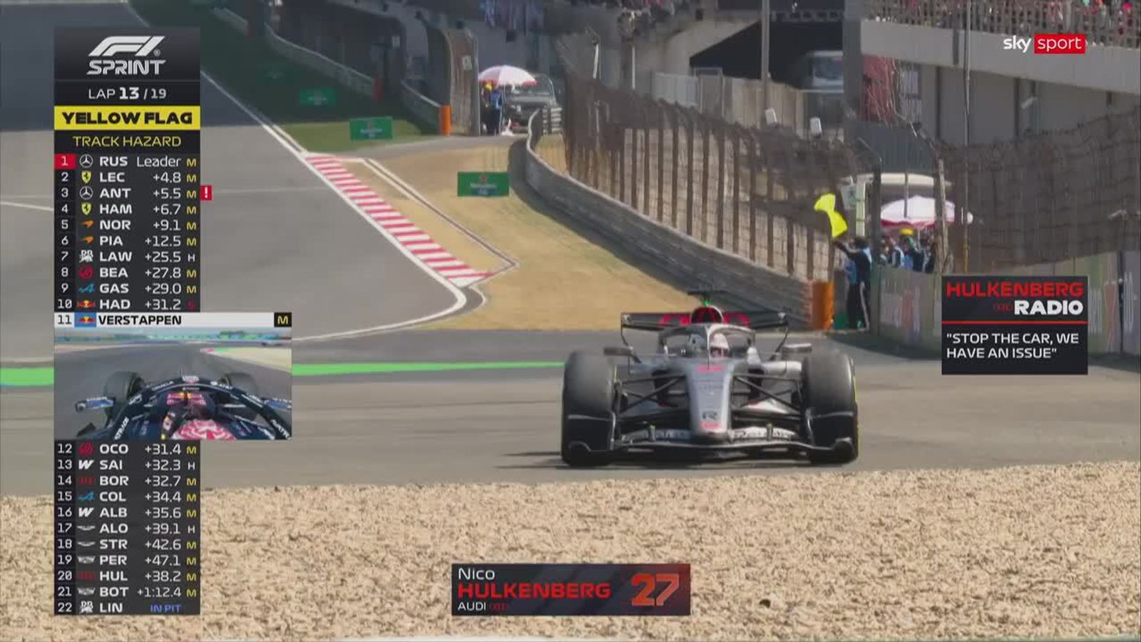 Bitter! Hülkenberg muss seinen Audi abstellen | In-Race Video | Formel ...