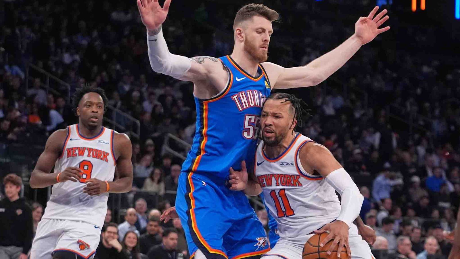 Oklahoma City gewinnt mit Isaiah Hartenstein bei den New York Knicks