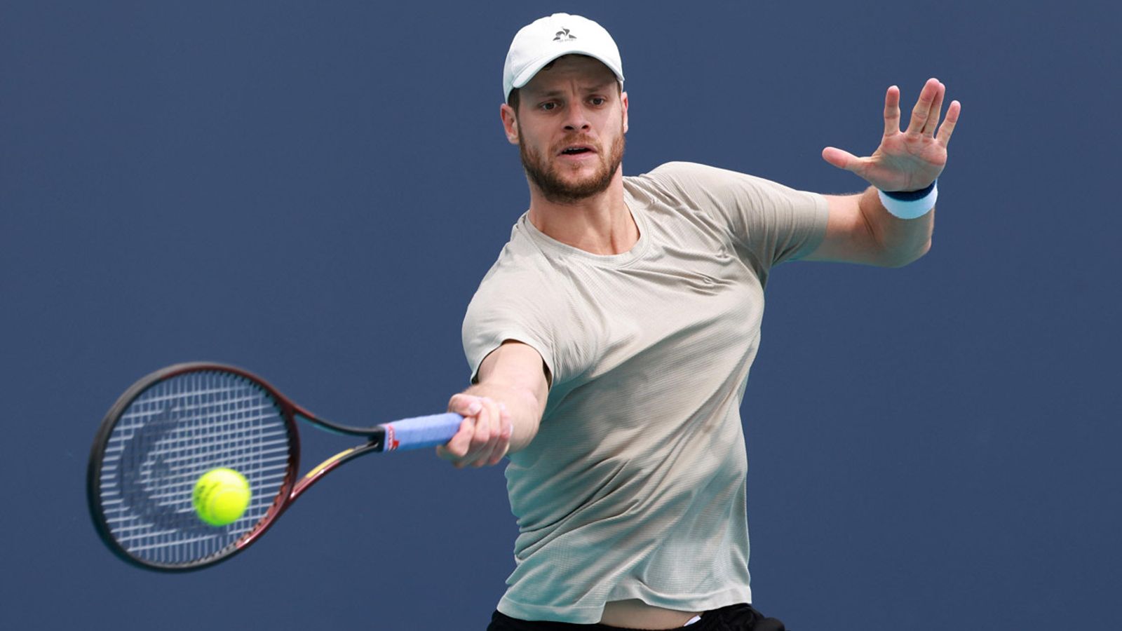 Hanfmann Coach Yannick Hanfmann steht beim ATP-Turnier in Marrakesch im Achtelfinale ...