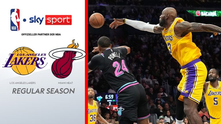 Los Angeles Lakers @ Miami Heat - die Highlights 