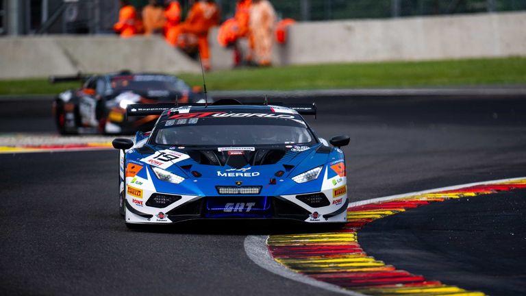 Das Grasser Racing Team holte 2025 in Spa den Premierensieg für Lamborghini.