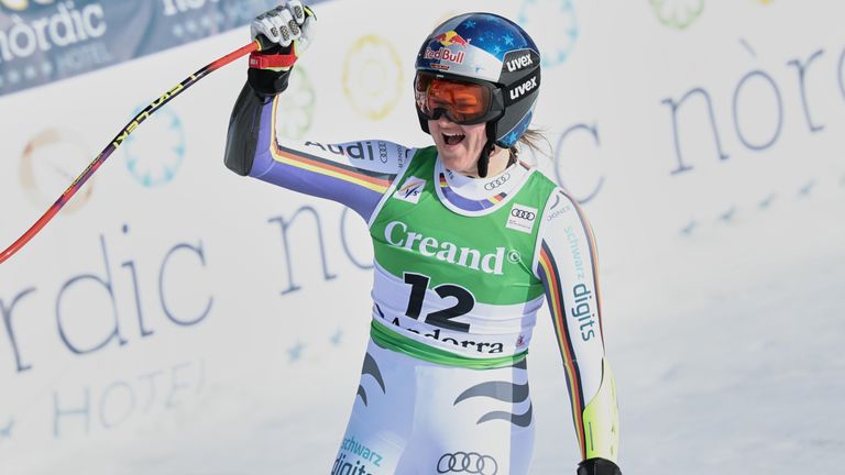 Emma Aicher darf sich über das nächste Podest freuen.