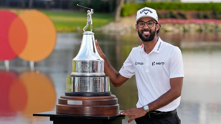 Akshay Bhatia holt in Orlando seinen dritten Titel auf der PGA-Tour. 