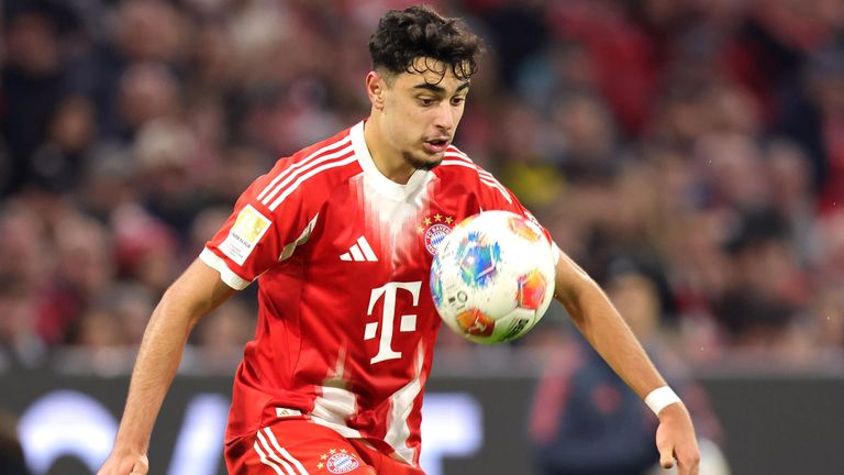 Aleksander Pavlovic fehlt dem FC Bayern gegen Union Berlin.